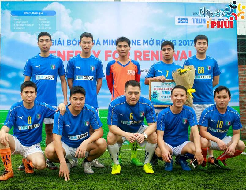 TELIN FC THAM DỰ GIẢI BÓNG ĐÁ KONE MINI MỞ RỘNG